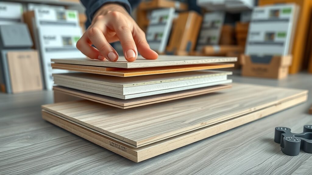 technical view of commercial vinyl plank flooring layers and thickness for Missouri businesses
