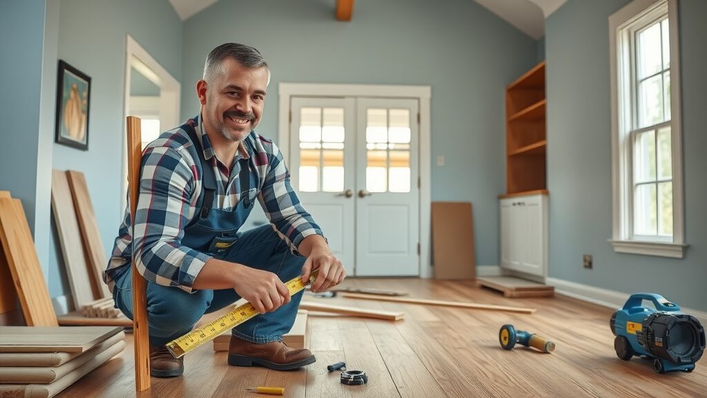 dedicated local flooring installer Missouri, measuring for affordable floor solutions